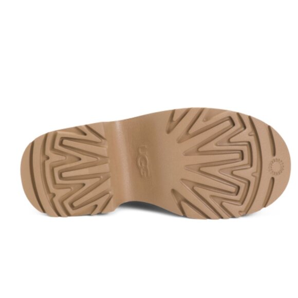 NIB UGG SUEDE CLASSIC ULTRA MINI NEW HEIGHTS BOOTS BOOTIE CHESTNUT 9 - Picture 8 of 8